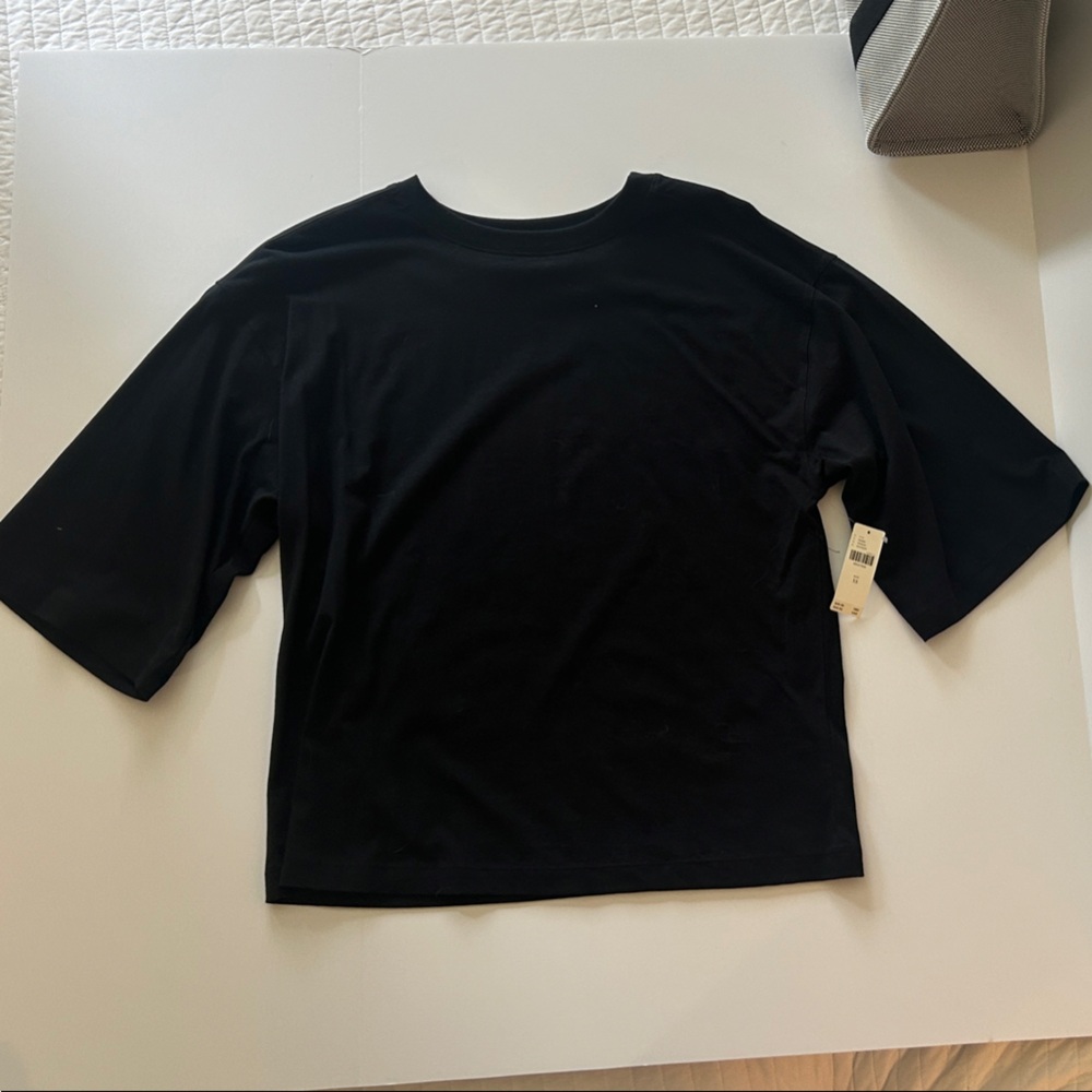 NWT Maeve Classic Black Women's Top